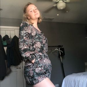Xhilaration Long Sleeve Romper